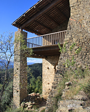 Castell de Puiggalter, Les Planes d'Hostoles
